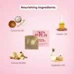 Shaving cream in a bar for women nourishing ingredients